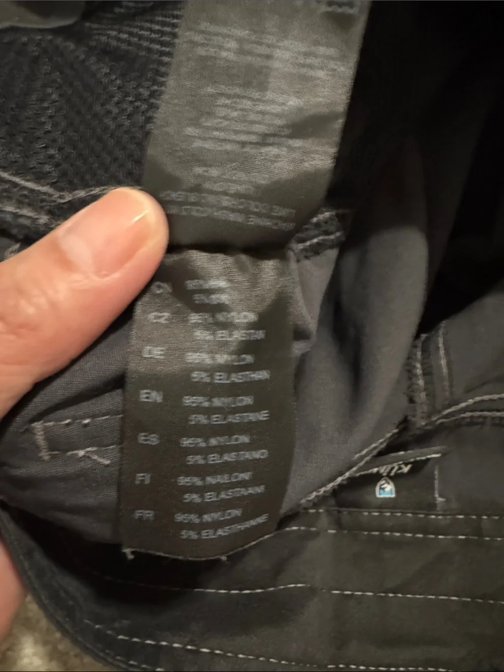 KUHL Renegade Recco Cargo Shorts Koal Gray Bermuda Longline Gorpcore-34
